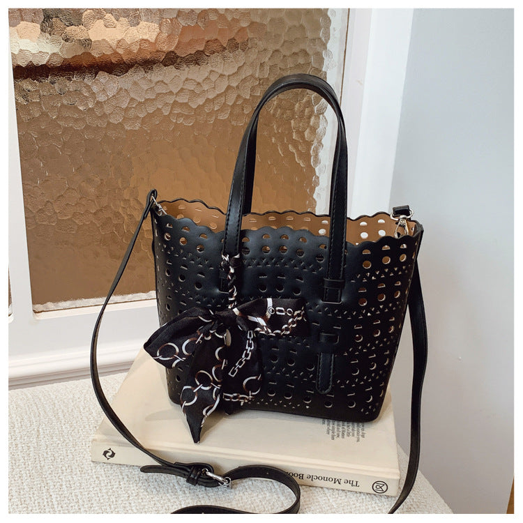 Women's Summer Hollow Fashion Korean Style Portable Women's Shoulder Bag