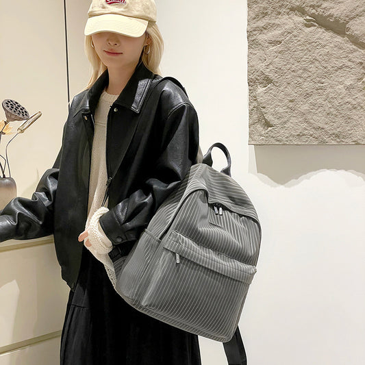 Women's & Men's British Style Commuter Lightweight Waterproof Niche Backpacks