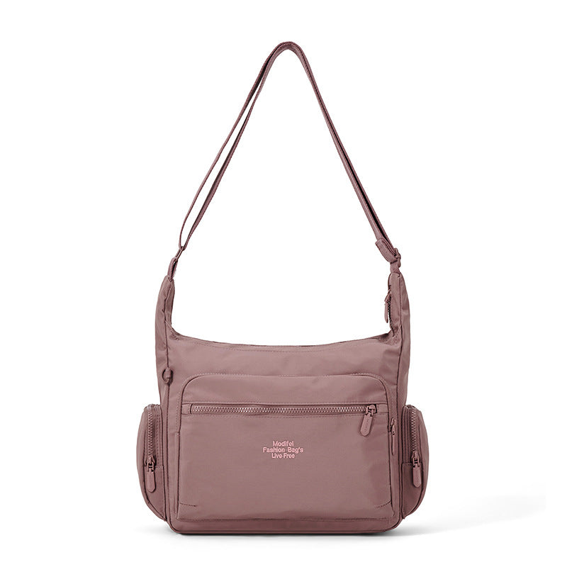 Women's Capacity Outdoors Commute Nylon Cloth Mobile Women's Shoulder Bag