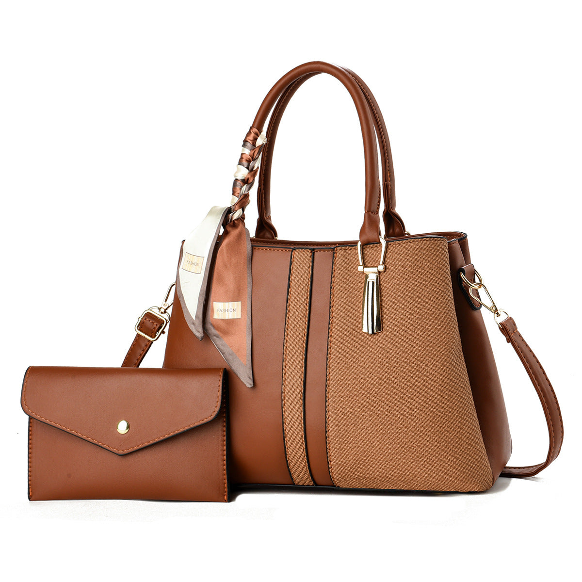 Women's Mom Contrast Color Fashion Mother Large Women's Handbag