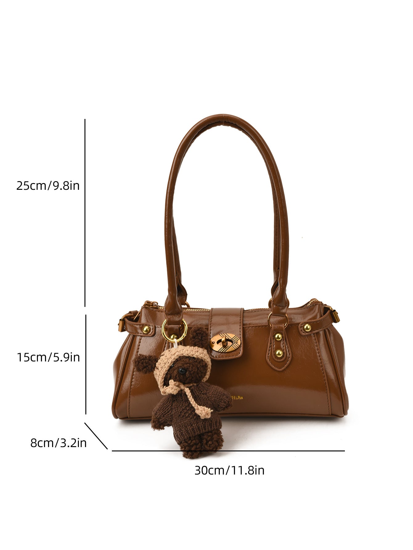 Women's Baguette For Winter Advanced Texture Light Luxury Women's Shoulder Bag