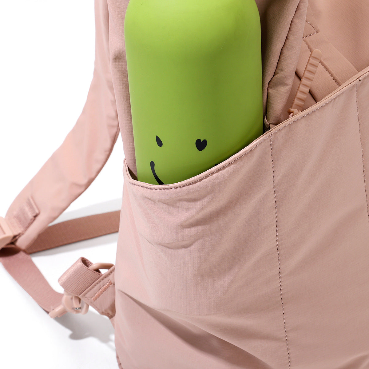 Attractive Charming Tissue Nylon Quilted Compartment Leisure Backpack