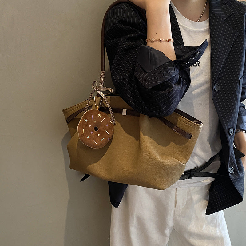 Women's Large Capacity Autumn Versatile Fashion Retro Class Women's Shoulder Bag
