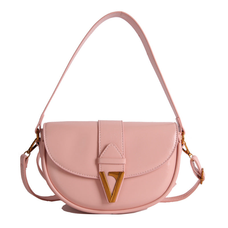 Women's Fashionable High-grade Winter Retro Easy Matching Small Square Bags