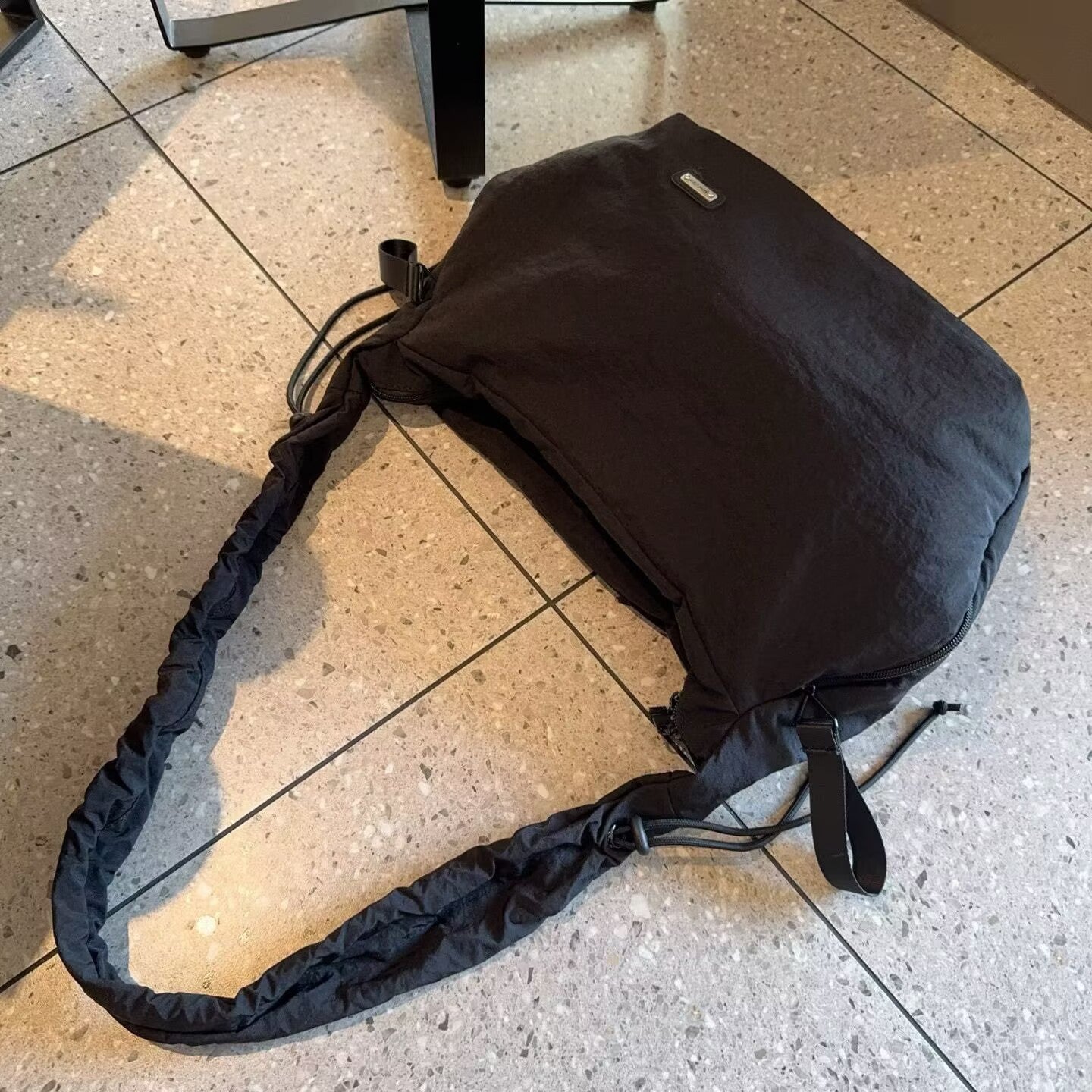 Women's Style Large Capacity Cloth Simple Solid Color Commute Bags