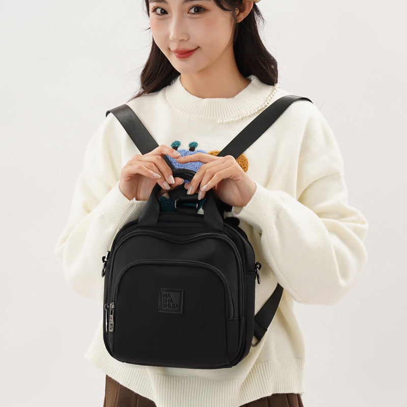 Women's Oxford Cloth Simple Commuter Large Capacity Backpacks