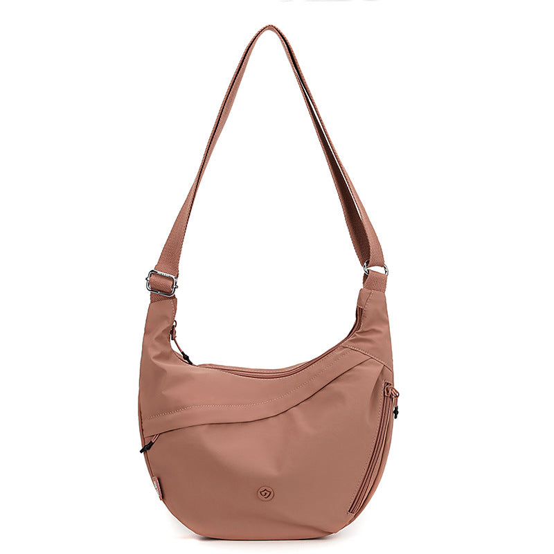 Women's Trendy Dumpling Waterproof Nylon Cloth Fashion Women's Shoulder Bag