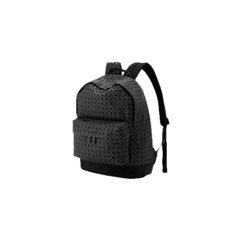 Women's & Men's Home Geometric Rhombus Silicone Large Capacity Computer Leisure Backpack
