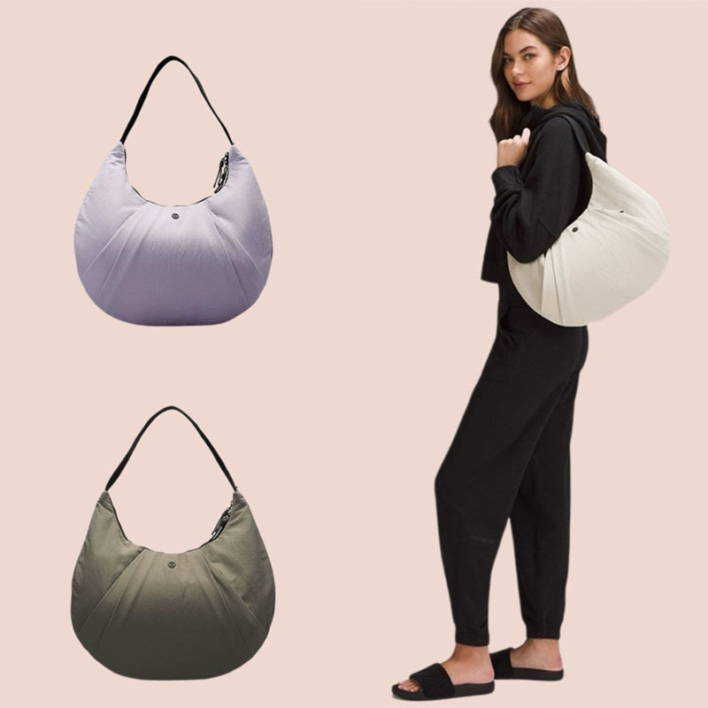 Women's Crescent Horn Yoga Large Capacity Bags