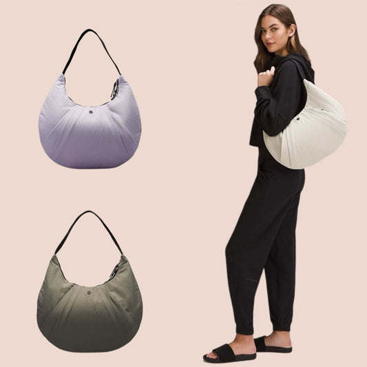 Women's Crescent Horn Yoga Large Capacity Bags