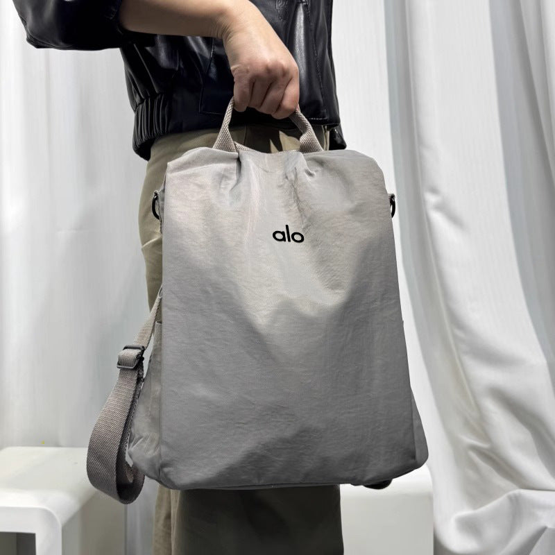 Trendy Simple Lightweight Nylon Oxford Cloth Leisure Backpack