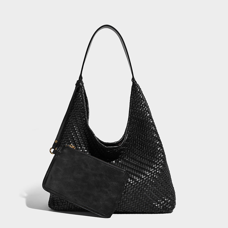 Idle Style Hand-woven Fashion Large Capacity Underarm Bag