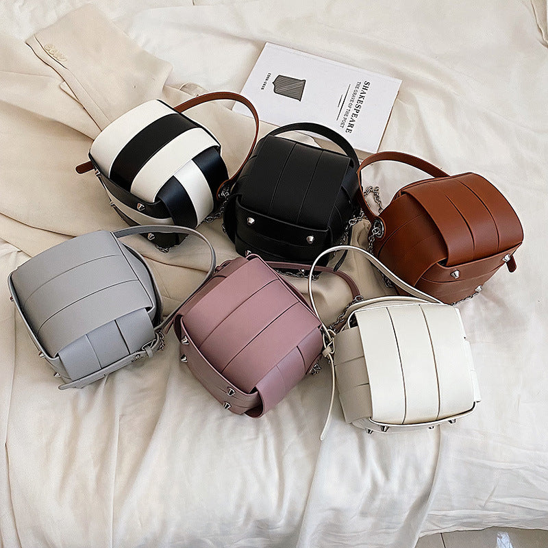 Women's Color Trendy Unique Daily Commute Pouch Women's Shoulder Bag