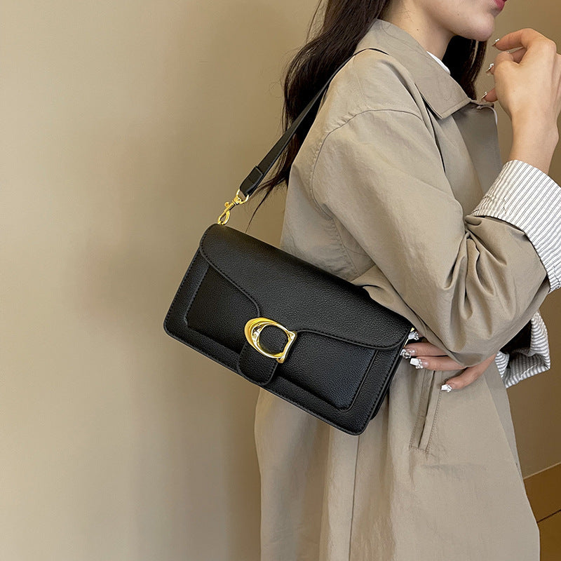 Classic Women's Stylish Good Texture Underarm Small Square Bags