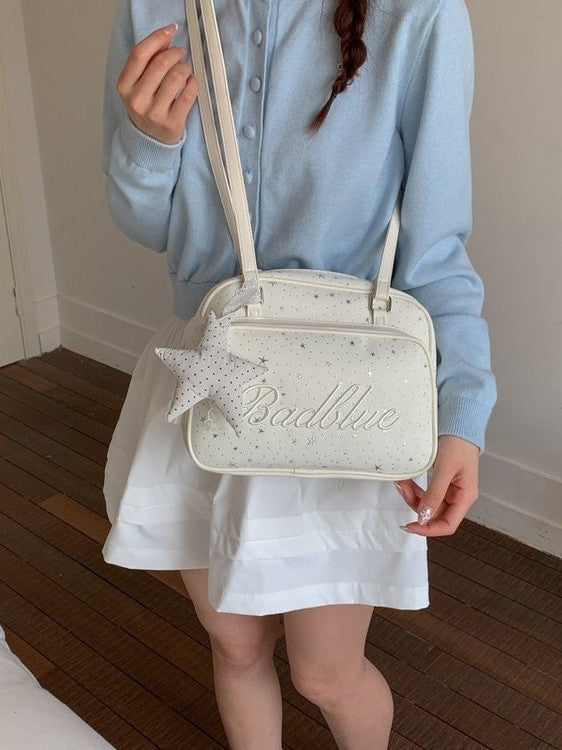 Women's Korean Exquisite Solid Color Design Cute Large Leisure Backpack