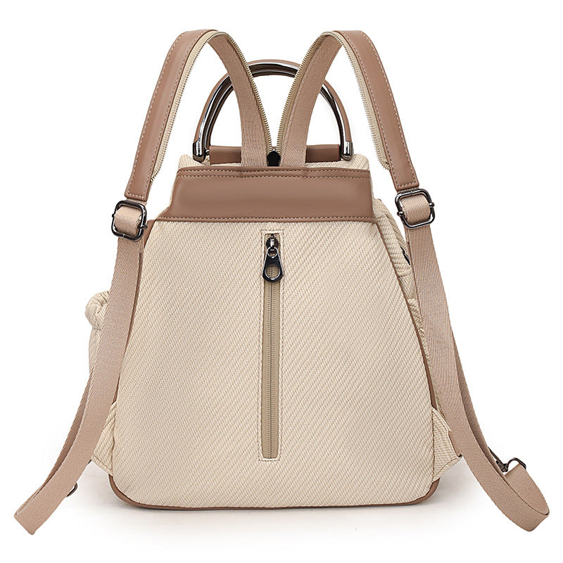 Women's Portable Fashionable Simple Oblique Commuting Out Women's Backpack