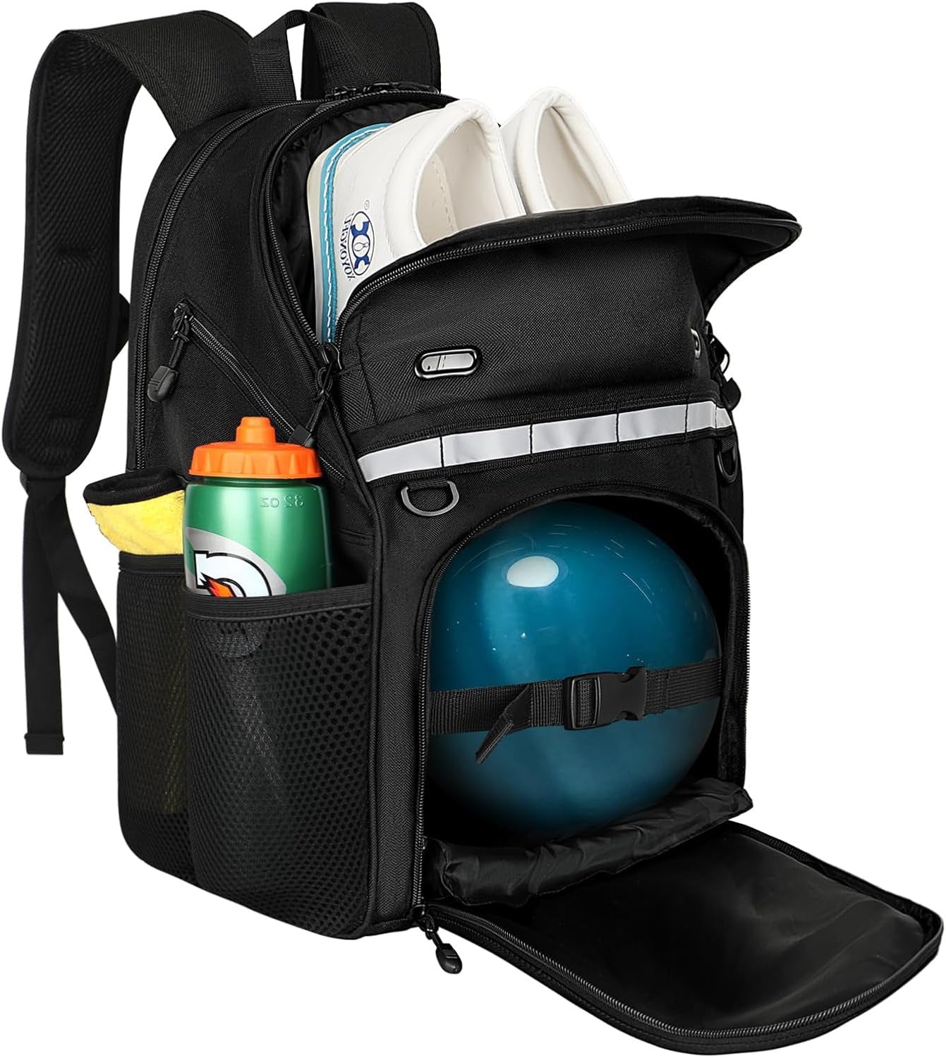 Bowling Single Ball Multifunctional Storage Fitness Backpacks
