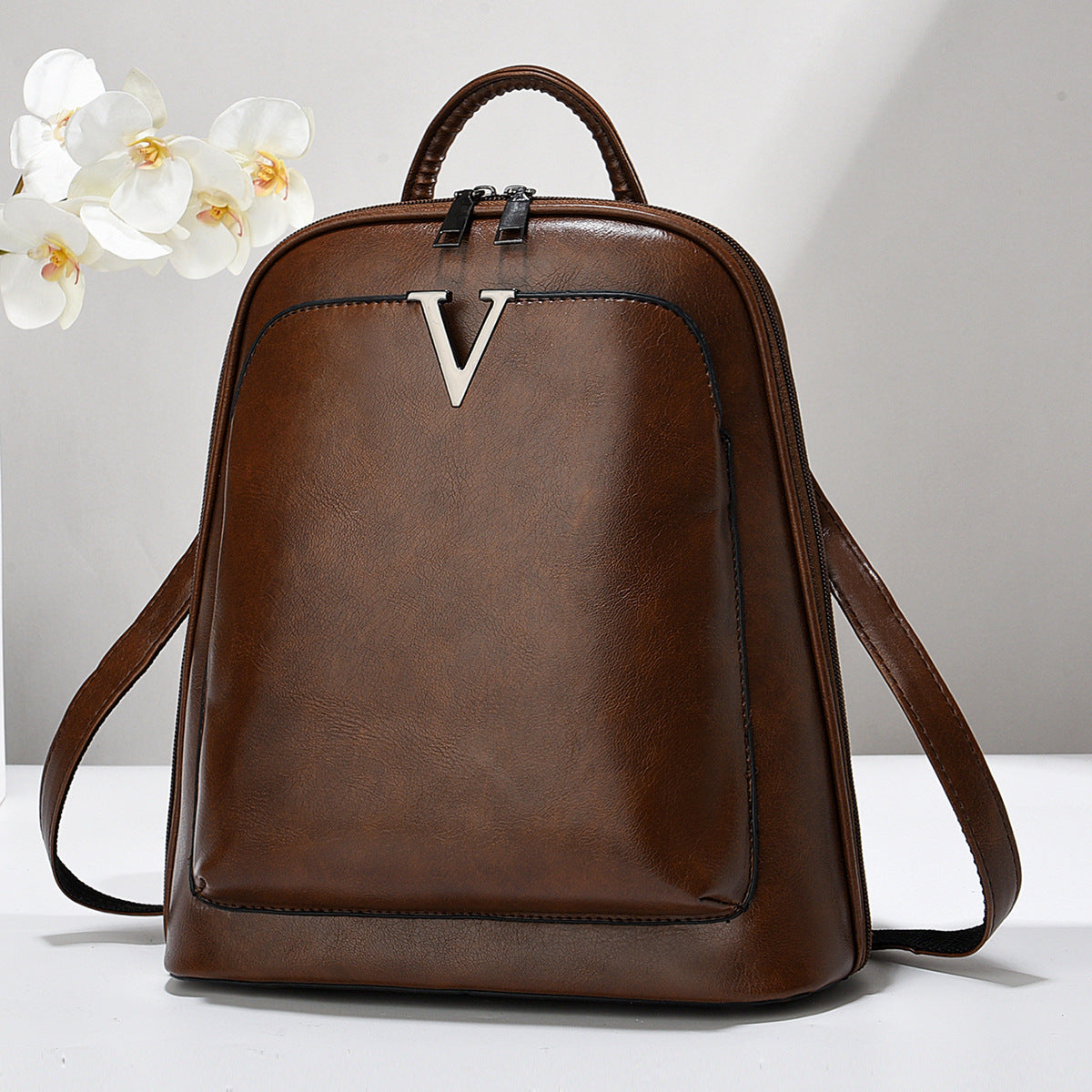 Women's Trendy Waterproof Computer High Junior College Women's Backpack