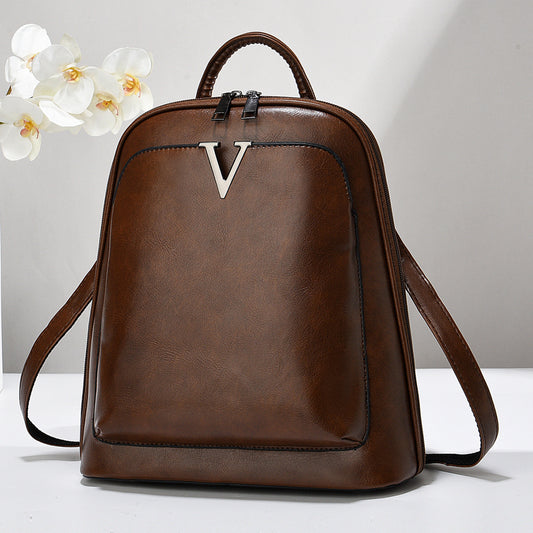 Women's Trendy Waterproof Computer High Junior College Women's Backpack