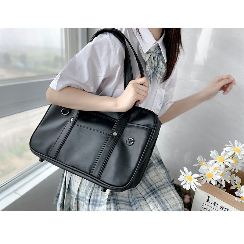 Hand Holding Uniform Official Document Difference One Bags