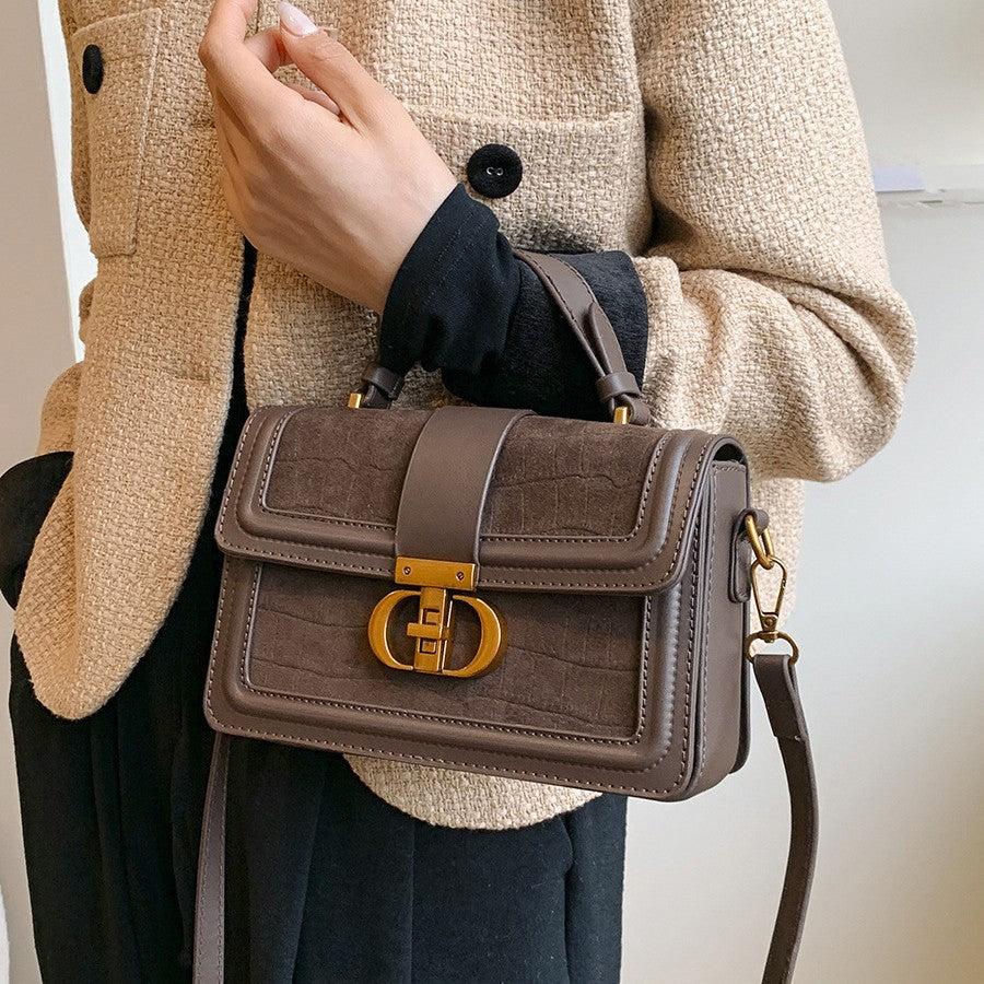 Women's Autumn Advanced Texture Design Western Style Light Luxury Single Underarm Bag