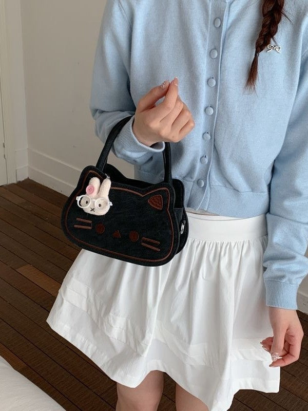 Women's Korean Style Cartoon Kitten Cute Fashion Leisure Backpack