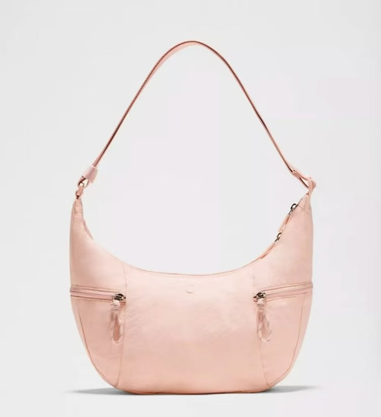 Classy Women's Dumpling Fitness Yoga Croissant Bags