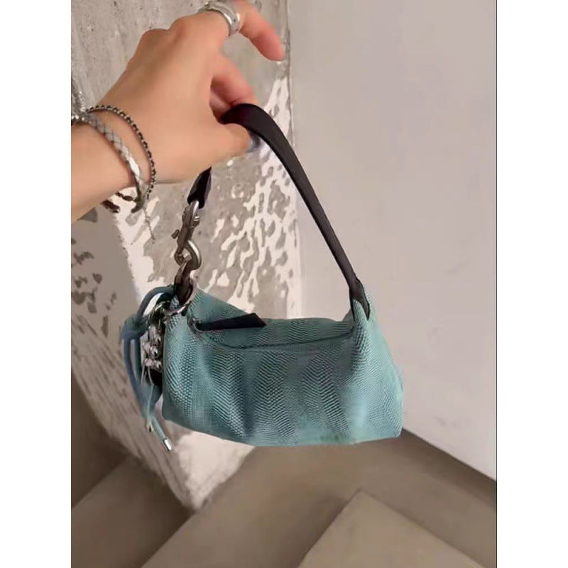 Summer High-grade Simple Fashion Patchwork Commuter Women's Shoulder Bag