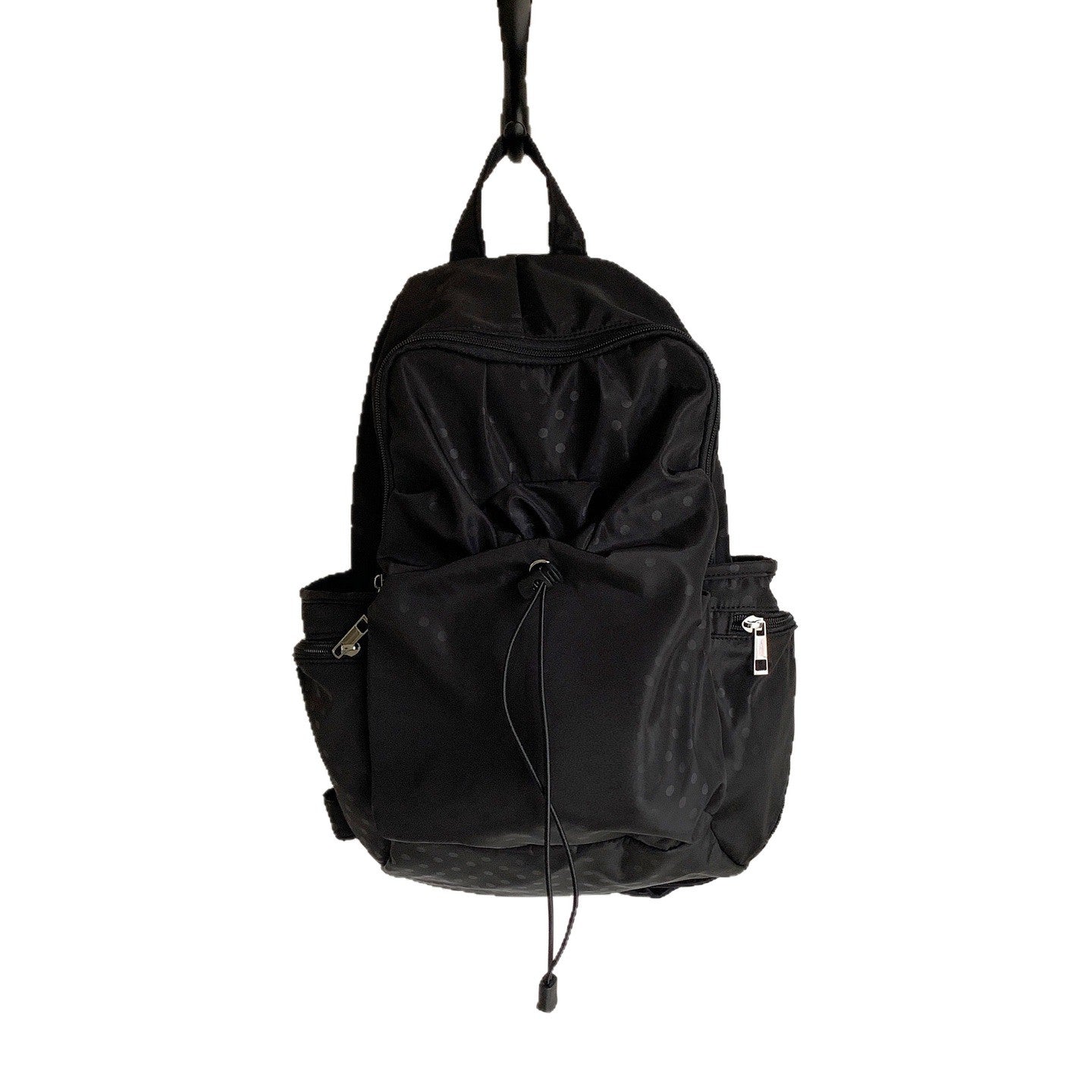 Women's & Men's Korean Polka Dot Nylon Large Capacity Leisure Backpack