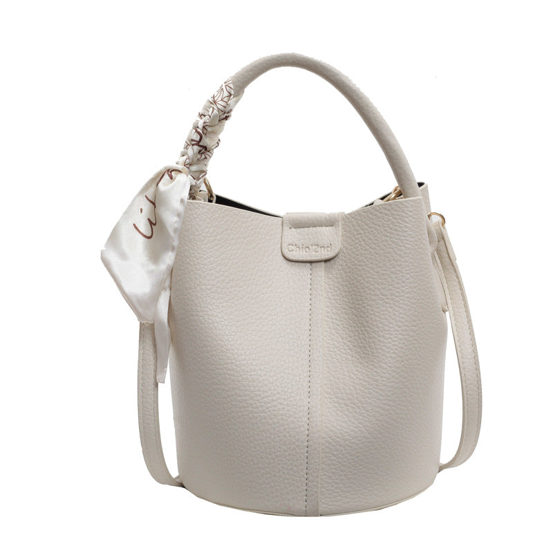 Women's High-grade Soft Leather Lychee Pattern Fashion Shoulder Bags