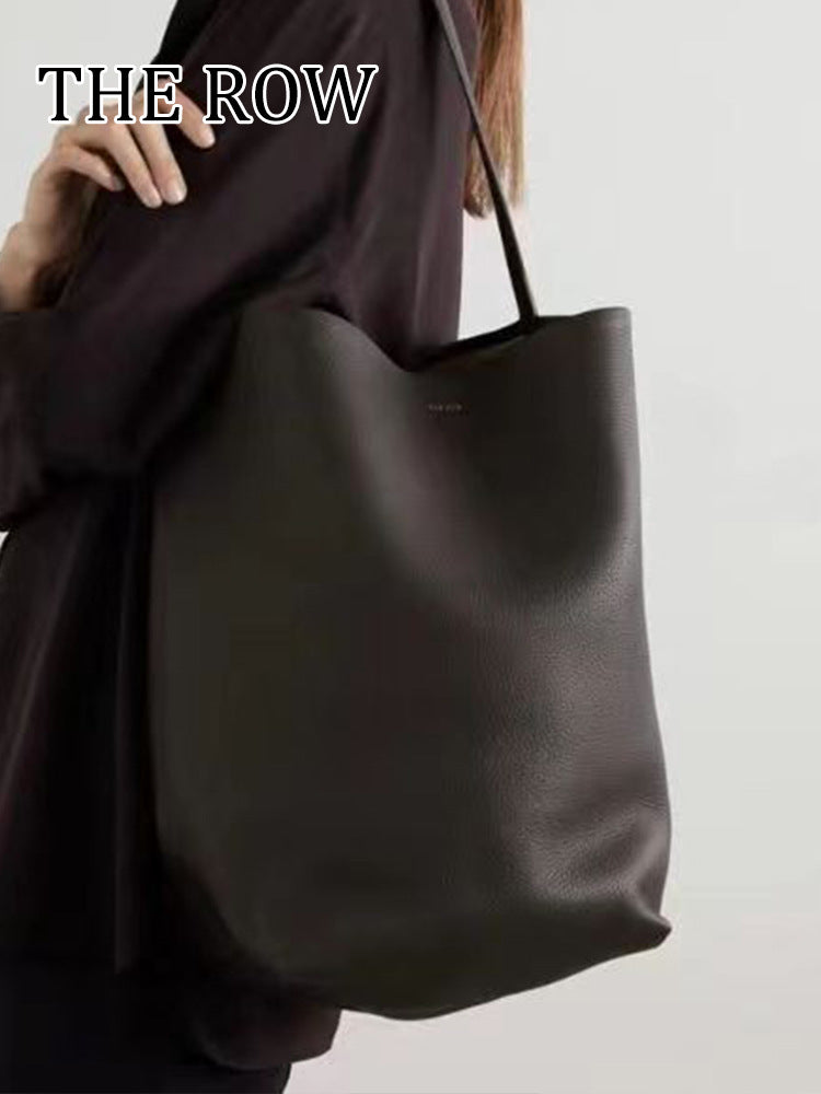 Women's Genuine Leather Large Capacity Fashion Commuter Tote Bags