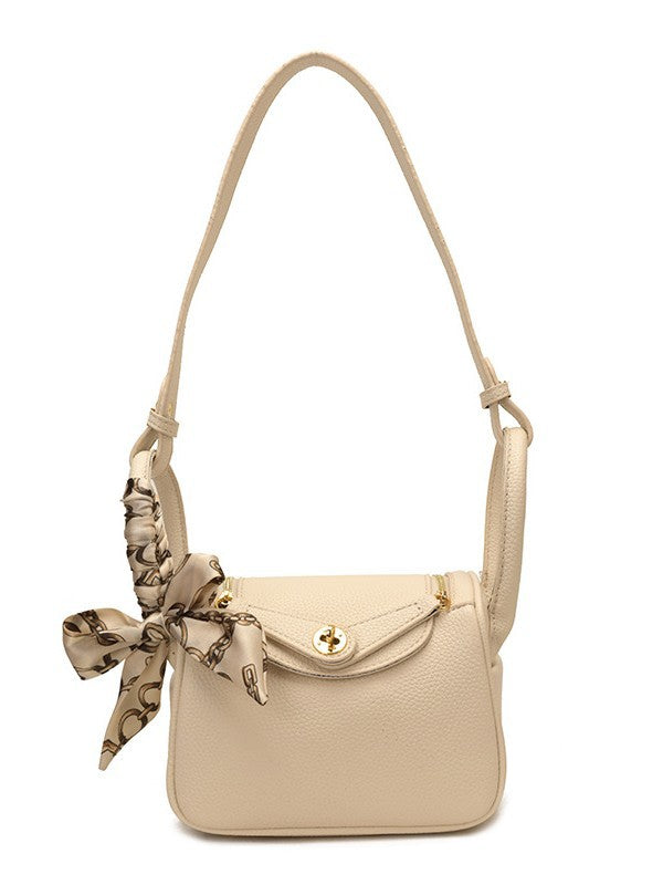Women's High-grade Lychee Pattern Trendy Fashion Minority Design Bags