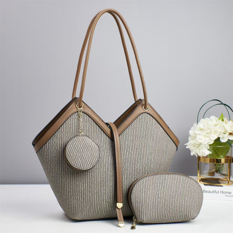 Charming Women's Big Graceful Korean Style Shoulder Bags