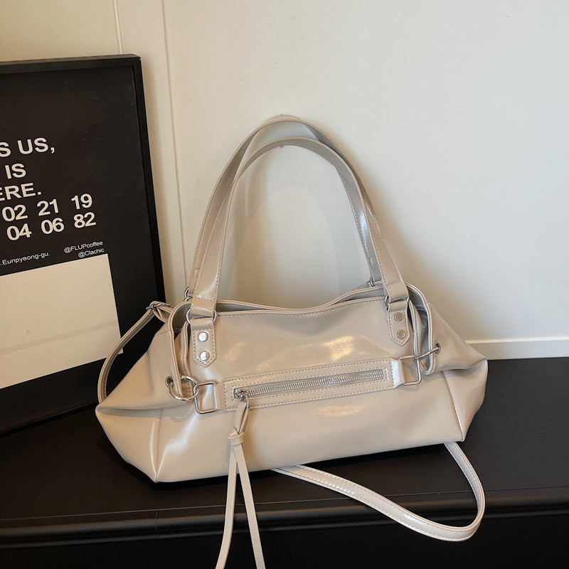 Fashion Large Capacity Commuter Spring Retro Minority Women's Shoulder Bag