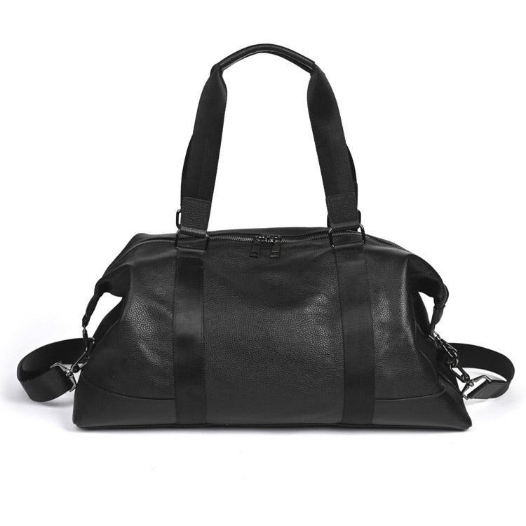 First Layer Cowhide Leather Large Capacity Men's Messenger Bag