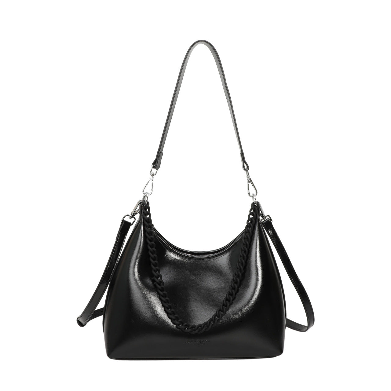 Women's Capacity Soft Leather Textured Retro Affordable Luxury Simple Underarm Bag