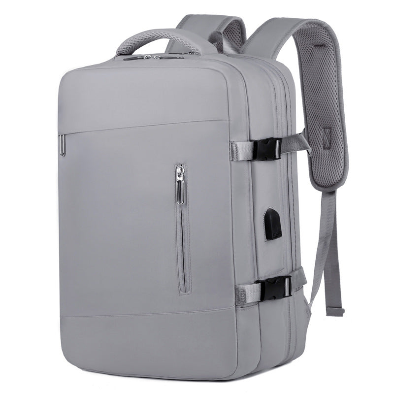 Women's Multifunctional Large Capacity Coverable Short Business Leisure Backpack