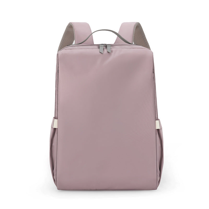 Computer Large Capacity College Simple Solid Color Business Backpack