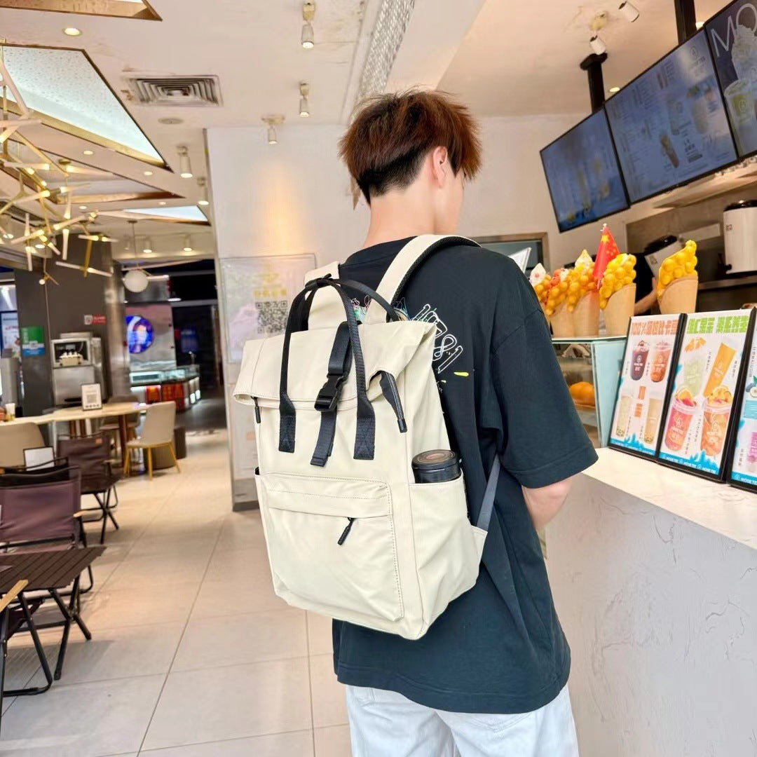 High-grade Female Junior High College Simple Leisure Backpack