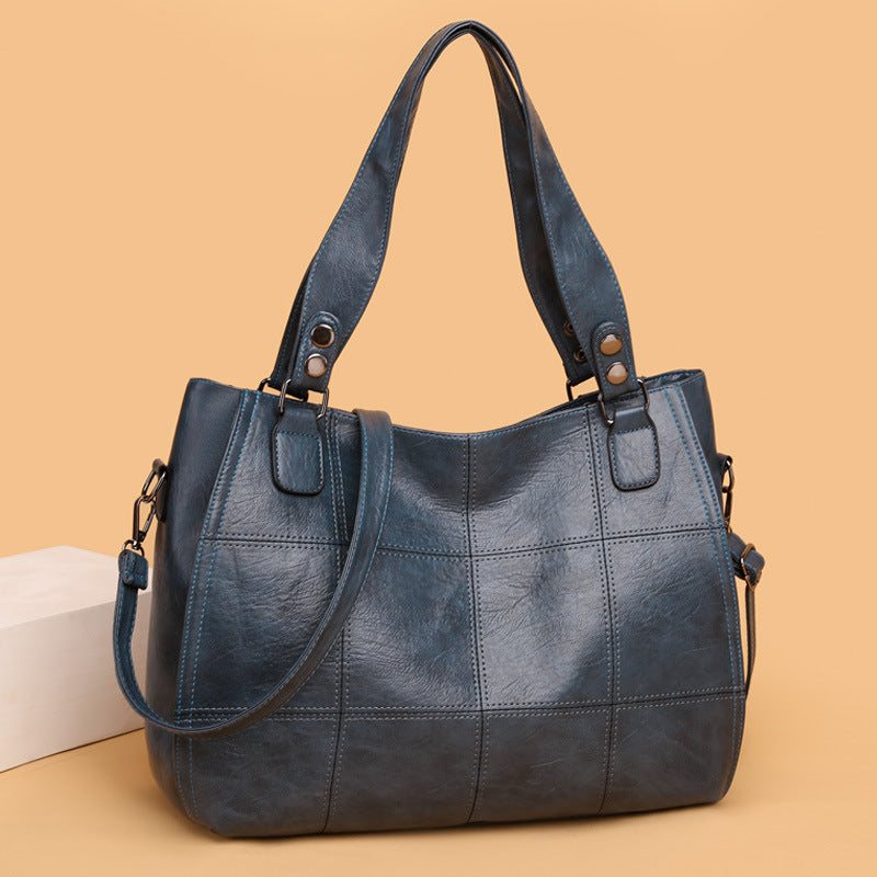 Large Capacity Retro Soft Leather Fashion Shoulder Bags