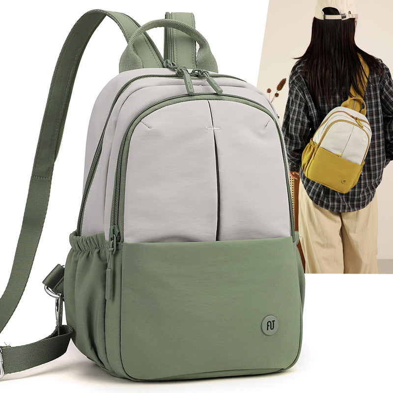 Women's Fashion Trendy Contrast Color Portable Bags