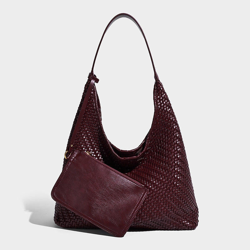 Idle Style Hand-woven Fashion Large Capacity Underarm Bag