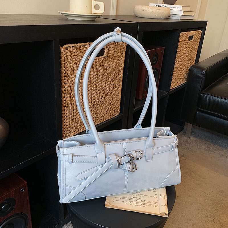 Women's Sense Fashion Retro Large Capacity Commuter Women's Shoulder Bag