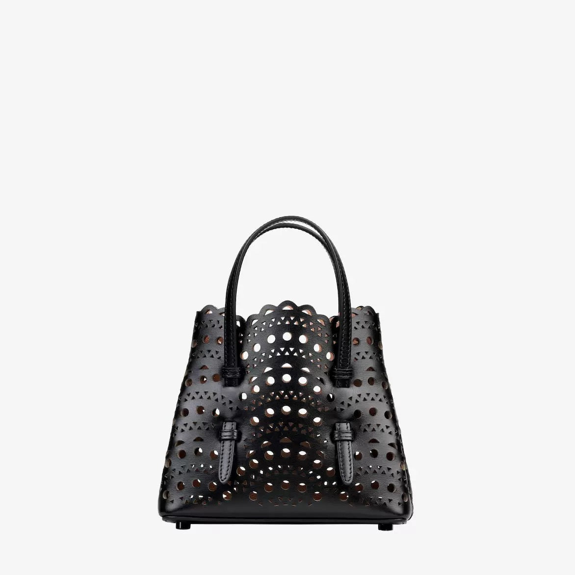 Women's Leather High-grade Niche Wave Hollow Carved Vegetable Women's Shoulder Bag