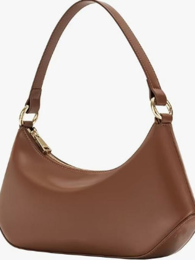 Women's Niche High-grade Soft Leather Affordable Luxury Underarm Bag