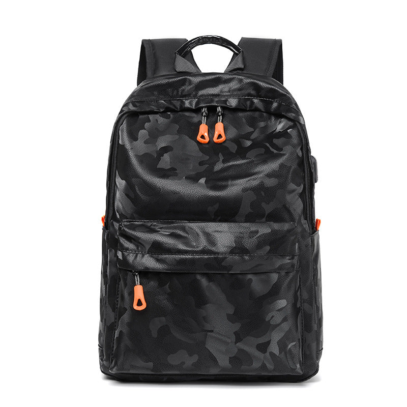 Men's Simple Large Capacity Lightweight Multifunctional Computer Leisure Backpack