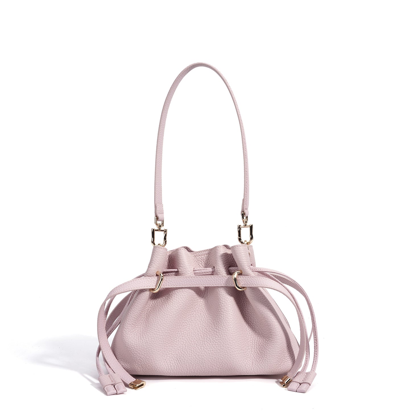 Women's Korean Style Design Exquisite High-grade Lucky Drawstring Classic Shoulder Bags