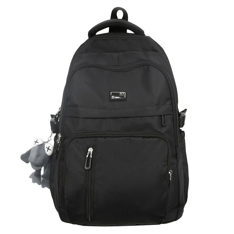 Women's & Men's Versatile Large Capacity Nylon Fashion Early Leisure Backpack