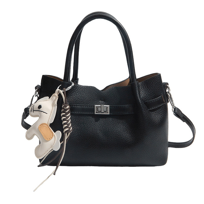 Korean Style Retro Minority Spring Large Capacity Handbags