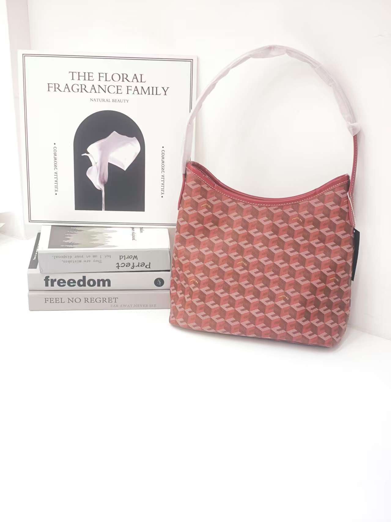 Women's Portable Printed Steamed Stuffed Bun Retro Bags